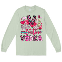Matcha v is for vodka Long Sleeve Tee - OliviaCreatesArt