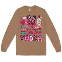 Toasted Coconut v is for vodka Long Sleeve Tee - OliviaCreatesArt