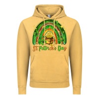 Vintage Mustard St. Patrick's Day rainbow Vintage Hoodie - HowdyJamesFarm