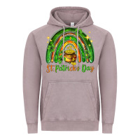 Vintage Zinc St. Patrick's Day rainbow Vintage Hoodie - HowdyJamesFarm