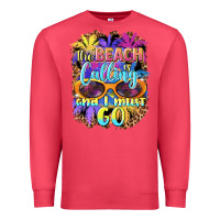 Cardinal the beach is calling and i must go Premium Sweatshirt - BarkalooDesign