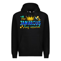 Black The Jamarcus Has Arrived Premium Hoodie - CowhideDigitalArt