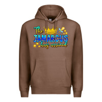 Chestnut The Jamarcus Has Arrived Premium Hoodie - CowhideDigitalArt