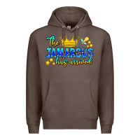 Coffee The Jamarcus Has Arrived Premium Hoodie - CowhideDigitalArt
