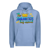 Colony Blue The Jamarcus Has Arrived Premium Hoodie - CowhideDigitalArt