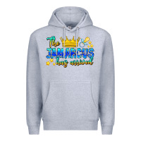 Heather Grey The Jamarcus Has Arrived Premium Hoodie - CowhideDigitalArt
