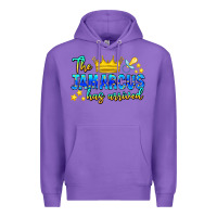Purple The Jamarcus Has Arrived Premium Hoodie - CowhideDigitalArt