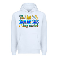 White The Jamarcus Has Arrived Premium Hoodie - CowhideDigitalArt