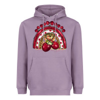 Lavender cherry rainbow Heavyweight Hoodie - BarkalooDesign