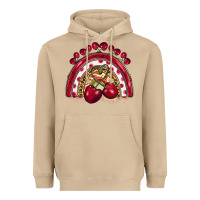 Mushroom cherry rainbow Heavyweight Hoodie - BarkalooDesign
