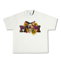 Pistachio american mom skull Urban Heavy Tee - CowGirlArtShop