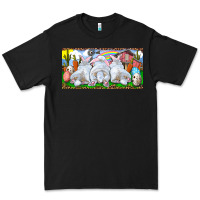 Black Easter Bunnies Premium Tee - RanaPortraitStore