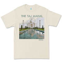Bone india agra taj mahal mausoleum travel tourist Premium Tee - longCreatives