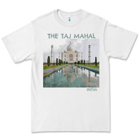 White india agra taj mahal mausoleum travel tourist Premium Tee - longCreatives