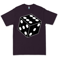 Plum black gaming dice halloween costume cool quirky funny Premium Tee - longCreatives