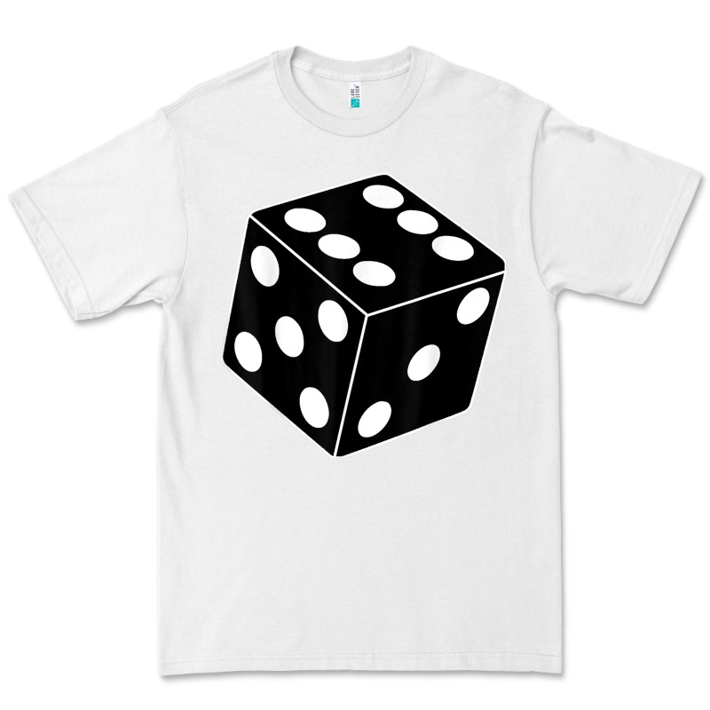 Black Gaming Dice Halloween Costume Cool Quirky Funny Premium Tee by longCreatives | Teevron