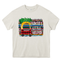 Cream Santas Little helper Heavy Core Tee - Bettercallsaul