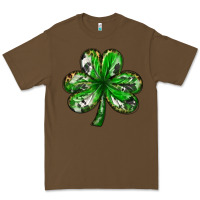Cacao shamrock with leopard and cowhide Premium Tee - NancyCooperArtShop