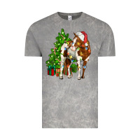Cloud Rock american paint horse christmas tree Vintage Tee - CowGirlArtShop