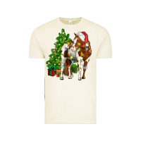 Vintage Arctic american paint horse christmas tree Vintage Tee - CowGirlArtShop