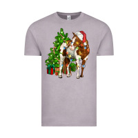 Vintage Zinc american paint horse christmas tree Vintage Tee - CowGirlArtShop