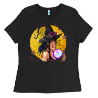 Black Black Witch Ladies Tee - texasbilliewilder