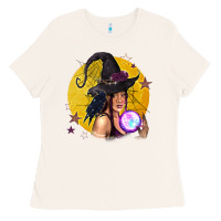 Bone Black Witch Ladies Tee - texasbilliewilder