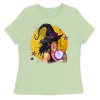 Matcha Black Witch Ladies Tee - texasbilliewilder