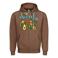 Chestnut sweet one avocado Zipper Hoodie - Artiststas