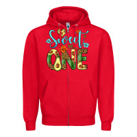 Red sweet one avocado Zipper Hoodie - Artiststas