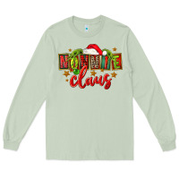 Matcha christmas nonnie claus Long Sleeve Tee - FaDigitalArtStudio