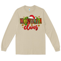 Mushroom christmas nonnie claus Long Sleeve Tee - FaDigitalArtStudio