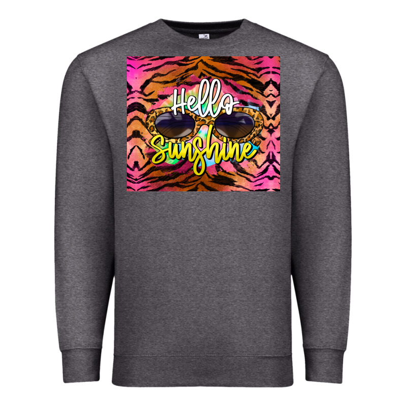 Hello Sunshine Premium Sweatshirt by BarkalooDesign | Teevron