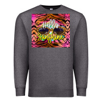 Charcoal Heather hello sunshine Premium Sweatshirt - BarkalooDesign