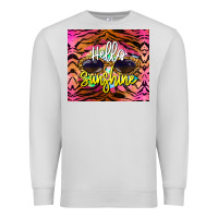 Dove Grey hello sunshine Premium Sweatshirt - BarkalooDesign