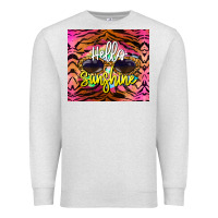 Oatmeal Heather hello sunshine Premium Sweatshirt - BarkalooDesign