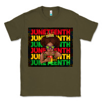 Army Green juneteenth cute kid Classic Tee - TumblerDesignByShophia