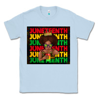 Dusty Blue juneteenth cute kid Classic Tee - TumblerDesignByShophia