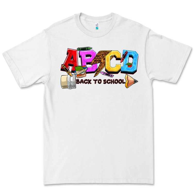 Abcd Back To School Premium Tee by NancyCooperArtShop | Teevron