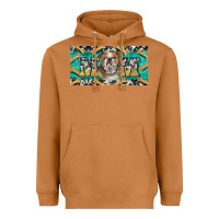 Meerkat english bulldog mom  license plate template Heavyweight Hoodie - BarkalooDesign