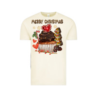 Vintage Arctic merry christmas cupcake chocolate Vintage Tee - CowGirlArtShop