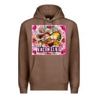 Chestnut Be Mine Valentine Premium Hoodie - CowhideDigitalArt