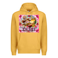 Mustard Be Mine Valentine Premium Hoodie - CowhideDigitalArt