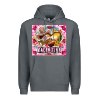 Rock Be Mine Valentine Premium Hoodie - CowhideDigitalArt