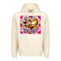 Sandshell Be Mine Valentine Premium Hoodie - CowhideDigitalArt