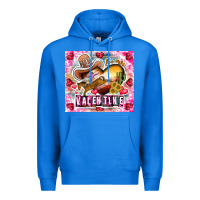 True Royal Be Mine Valentine Premium Hoodie - CowhideDigitalArt