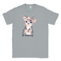 Heather Grey tiger cute animals Classic Tee - RanaPortraitStore