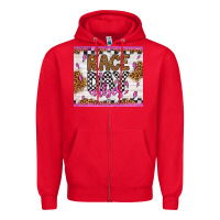 Red race day vibes Zipper Hoodie - Artiststas