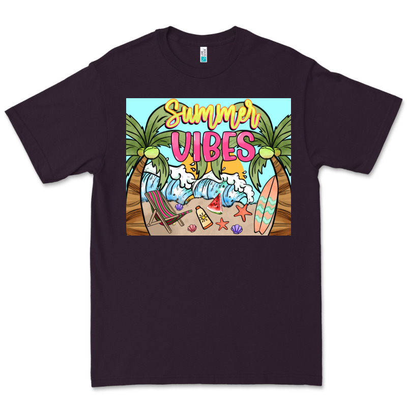 Summer Vibes Premium Tee by NancyCooperArtShop | Teevron