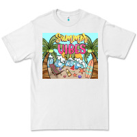 White summer vibes Premium Tee - NancyCooperArtShop